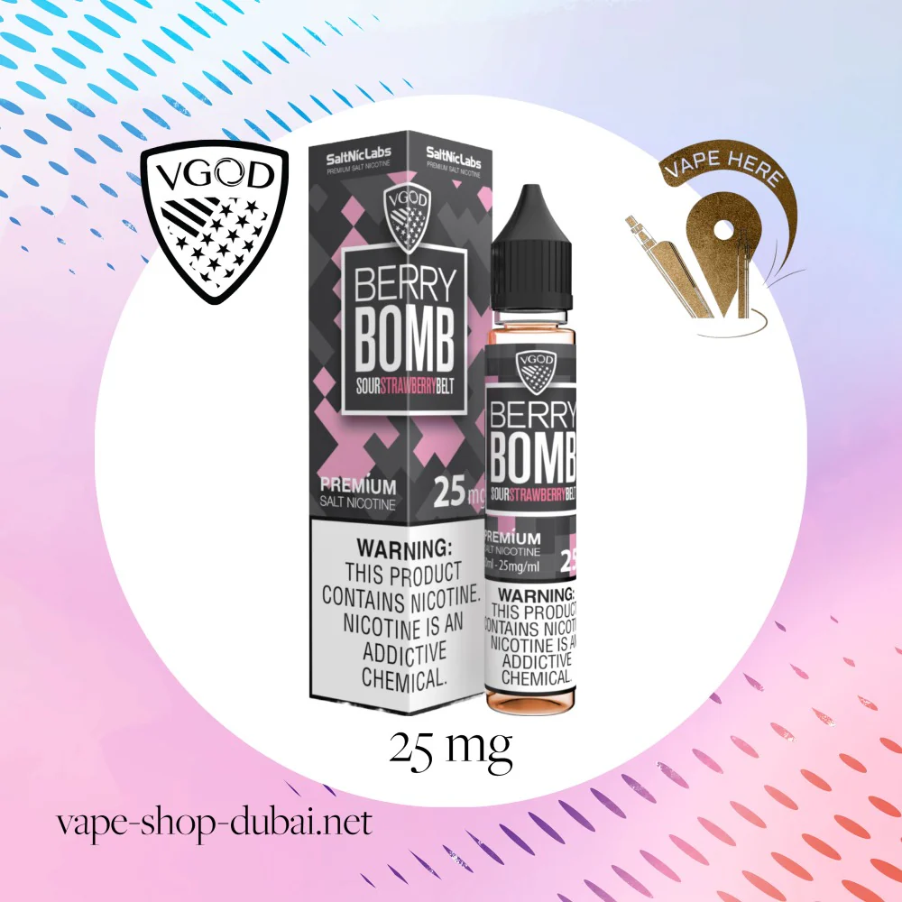 VGOD Berry Bomb Nic Salts - 30ml - Image 5