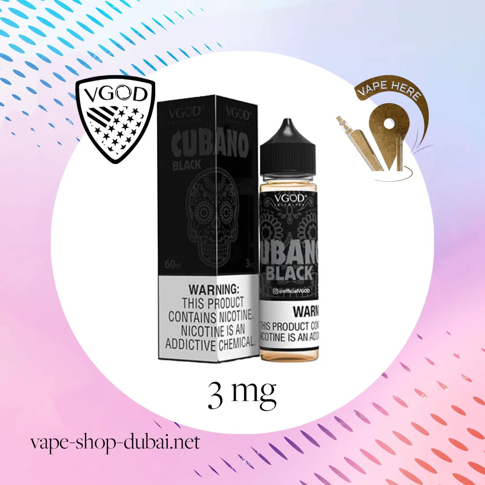 VGOD Black Cubano - 60ml - Image 11