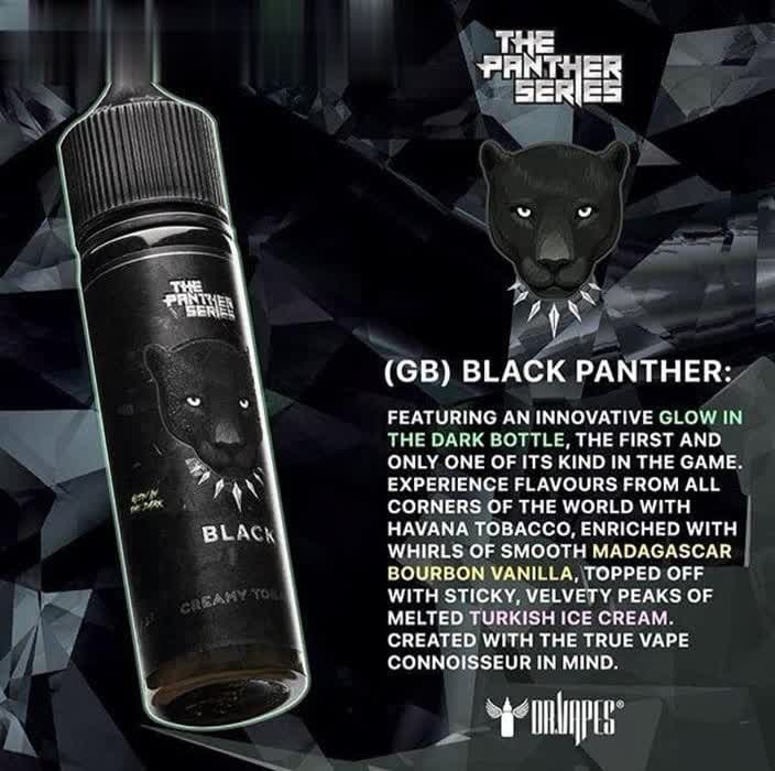 Black Panther E juice by Dr. Vapes (Panther Series) - Image 4