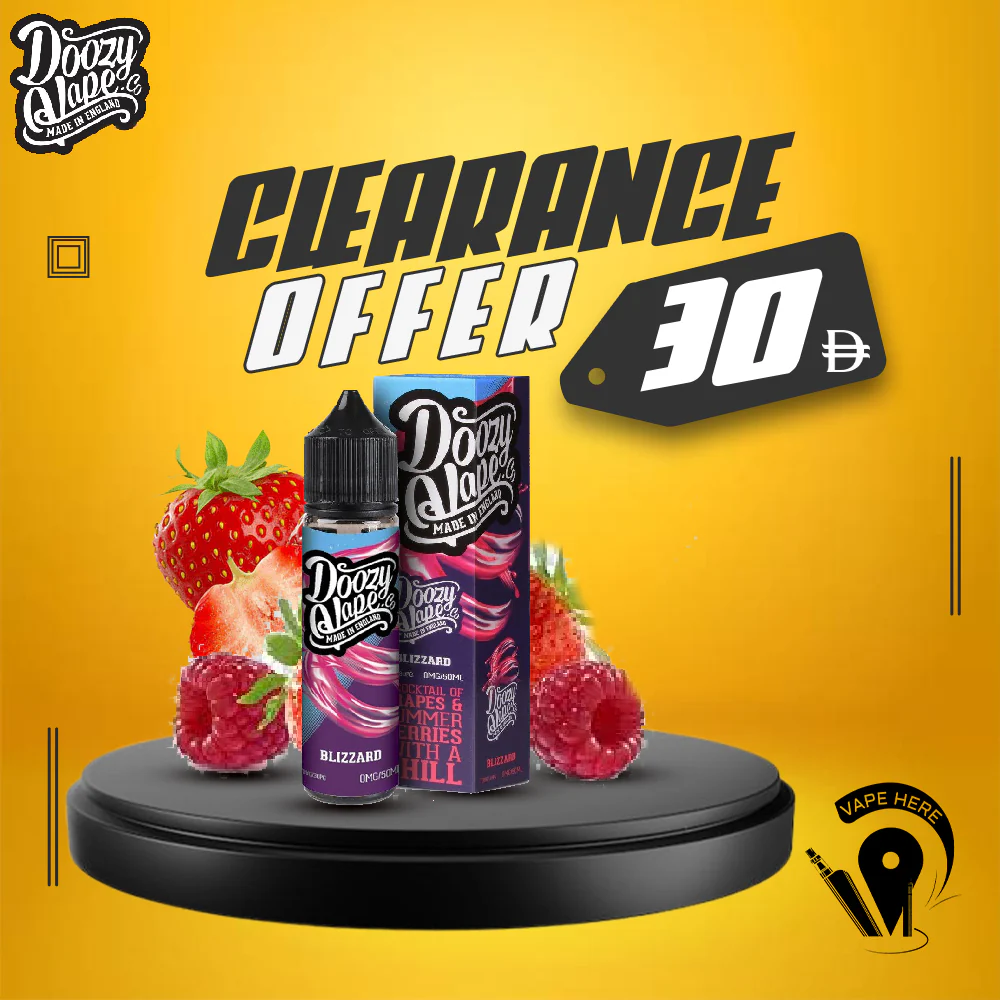 Blizzard 50ml E liquid by Doozy