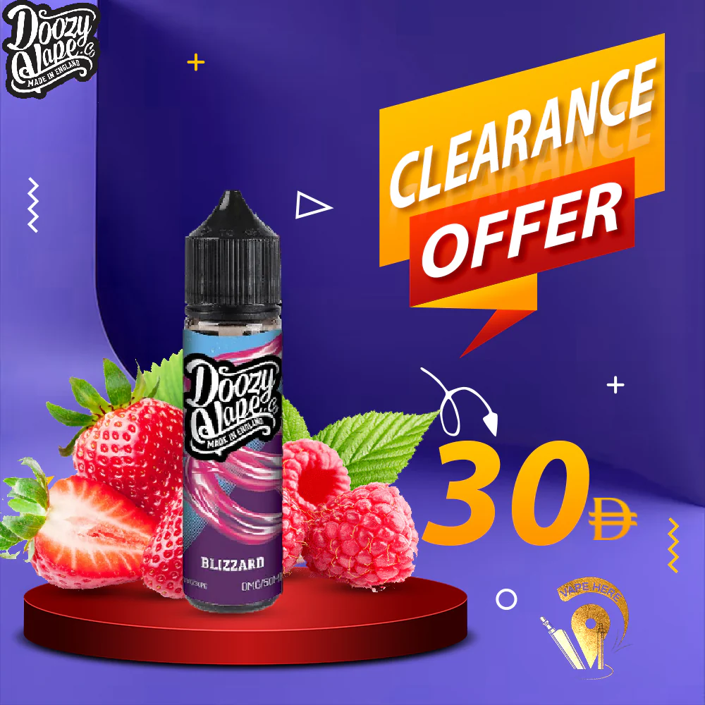 Blizzard 50ml E liquid by Doozy - Image 2