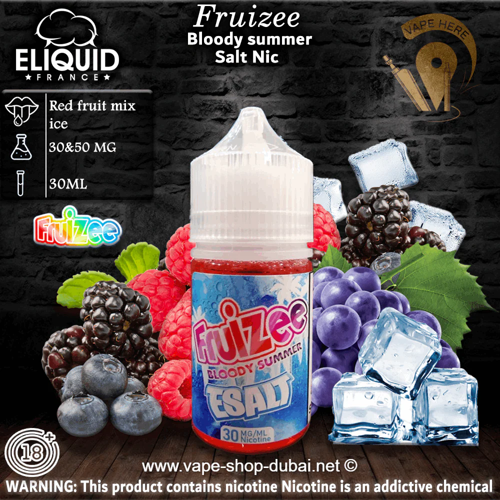 BLOODY SUMMER - ELIQUID FRANCE 30ml SALT - Image 3
