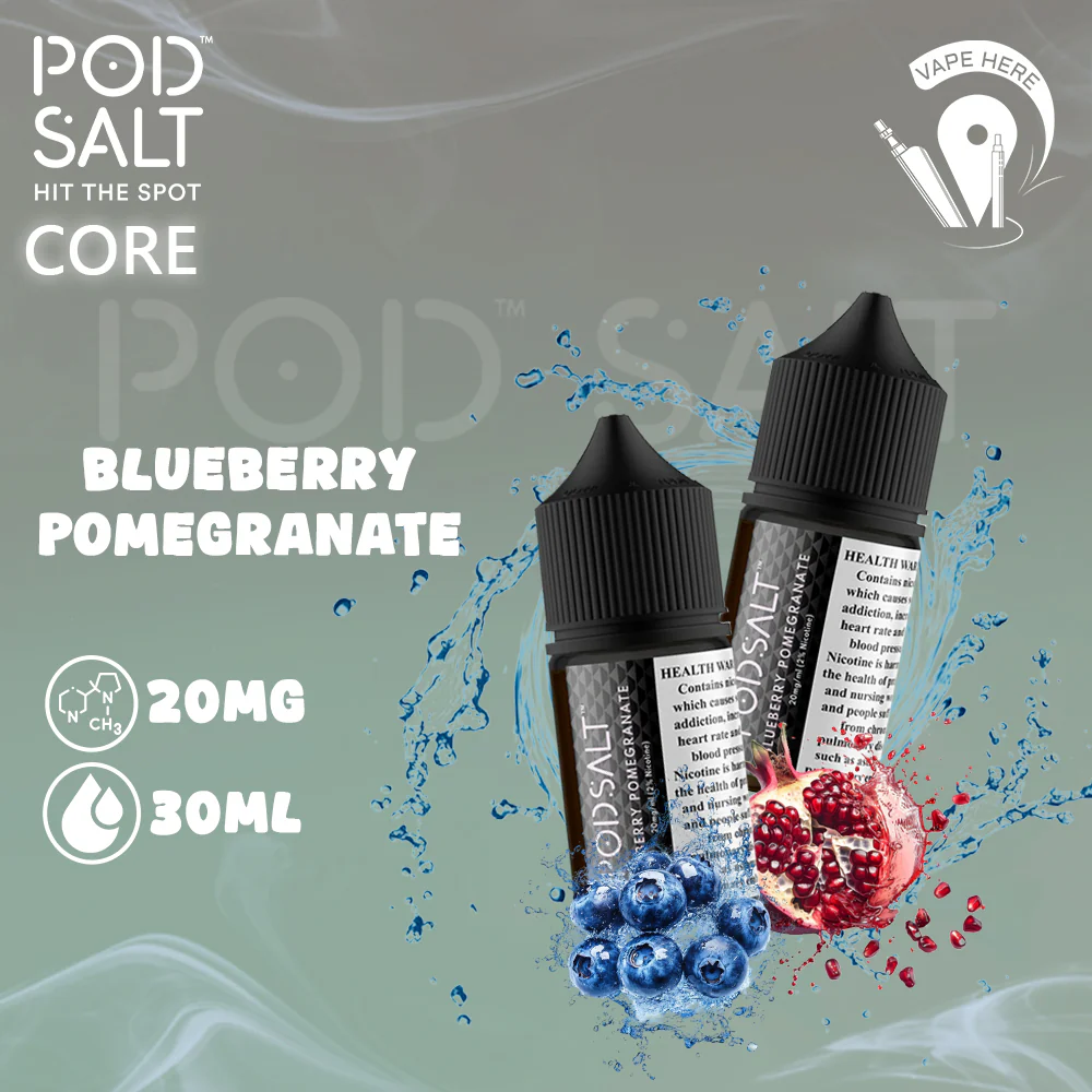 Pod Salt Blueberry Pomegranate - NicSalt - Image 2