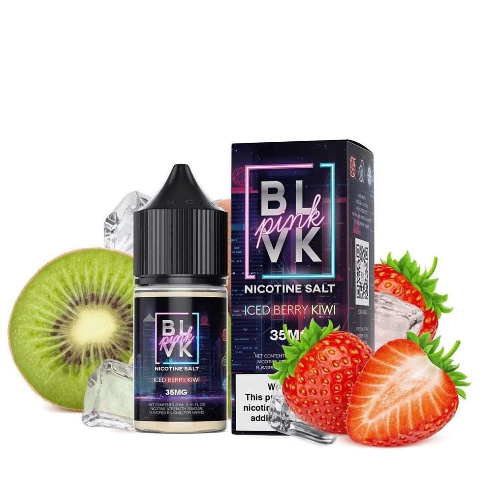BLVK ICED BERRY KIWI SaltNic 30ml - BLVK PINK SERIES - Image 5