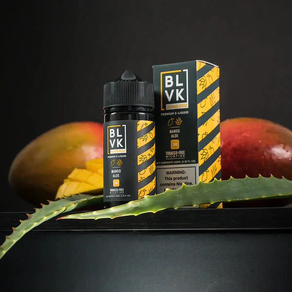 BLVK MANGO ALOE E-liquids 100ml - BLVK HUNDRED SERIES - Image 2