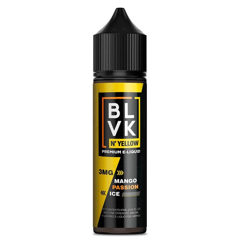 BLVK MANGO PASSION ICE E-Liquids 60ml - BLVK YELLOW SERIES - Image 4