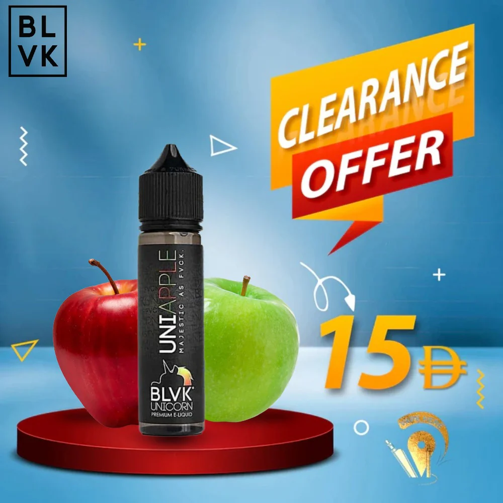 BLVK UNIAPPLE E-Liquids 60ml - BLVK UNICORN SERIES - Image 2