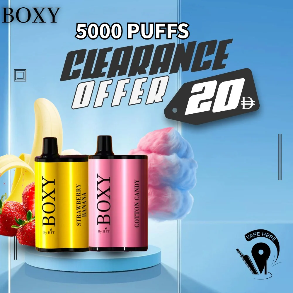 BOXY 5000 PUFFS DISPOSABLE VAPE
