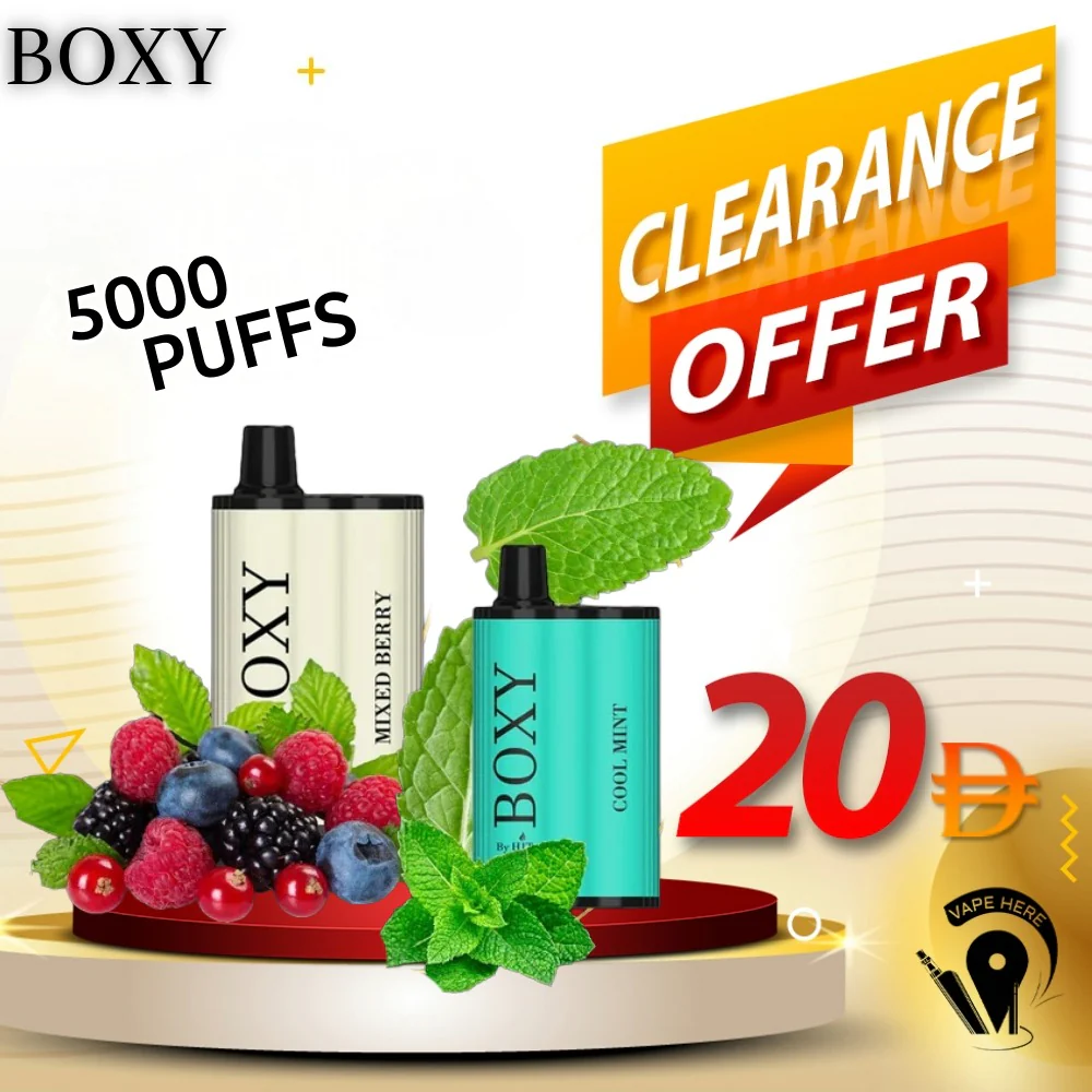 BOXY 5000 PUFFS DISPOSABLE VAPE - Image 2