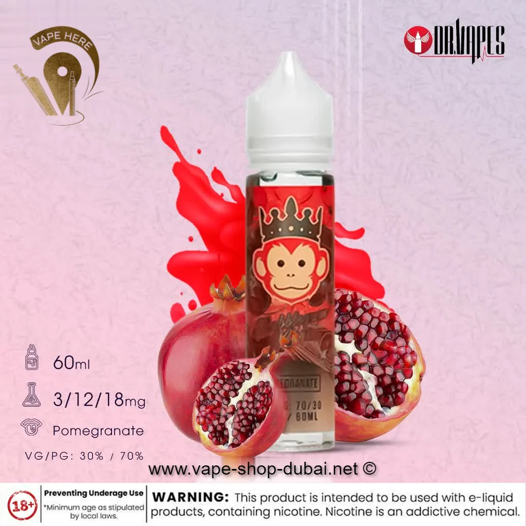BubbleGum Kings Pomegranate 60ml by Dr. Vapes