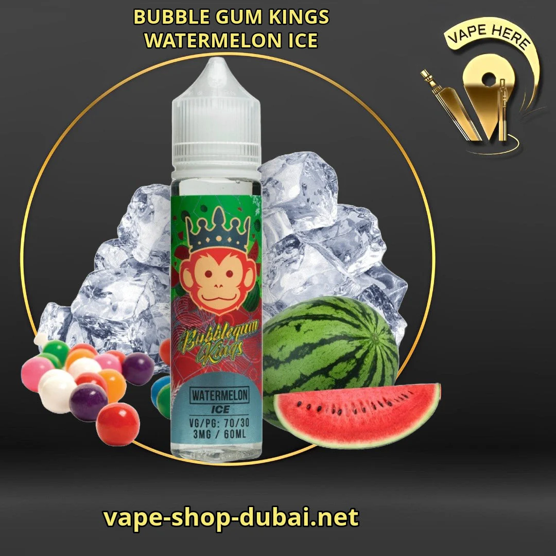 BUBBLEGUM KINGS WATERMELON ICE 60 ML by Dr. VAPES - Image 2