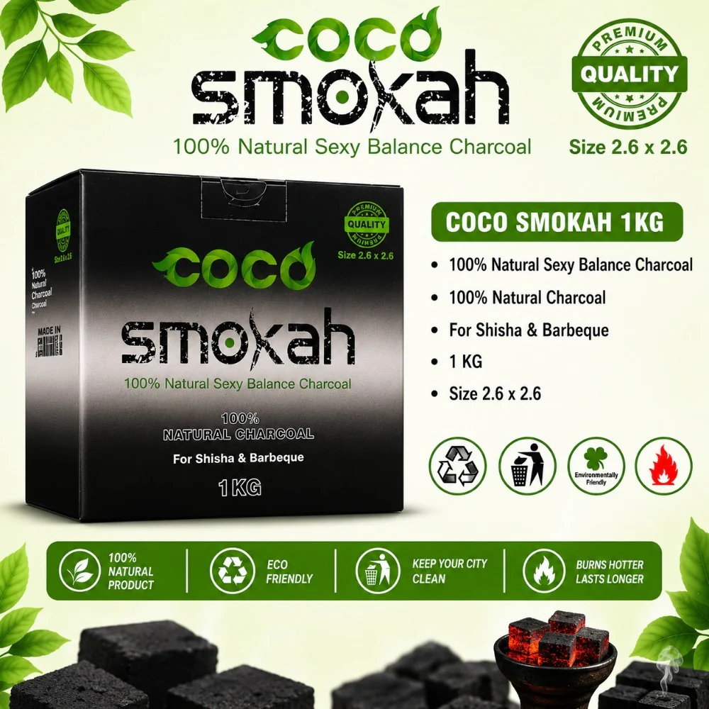 CHARCOAL COCO SMOKAH (1KG)