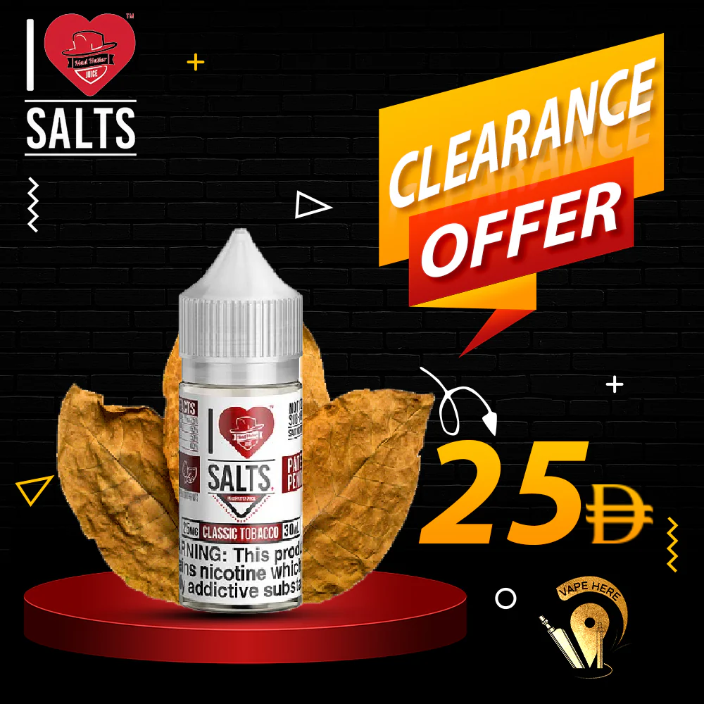 Classic Tobacco - I Love Salts / Mad Hatter Juice - Image 2