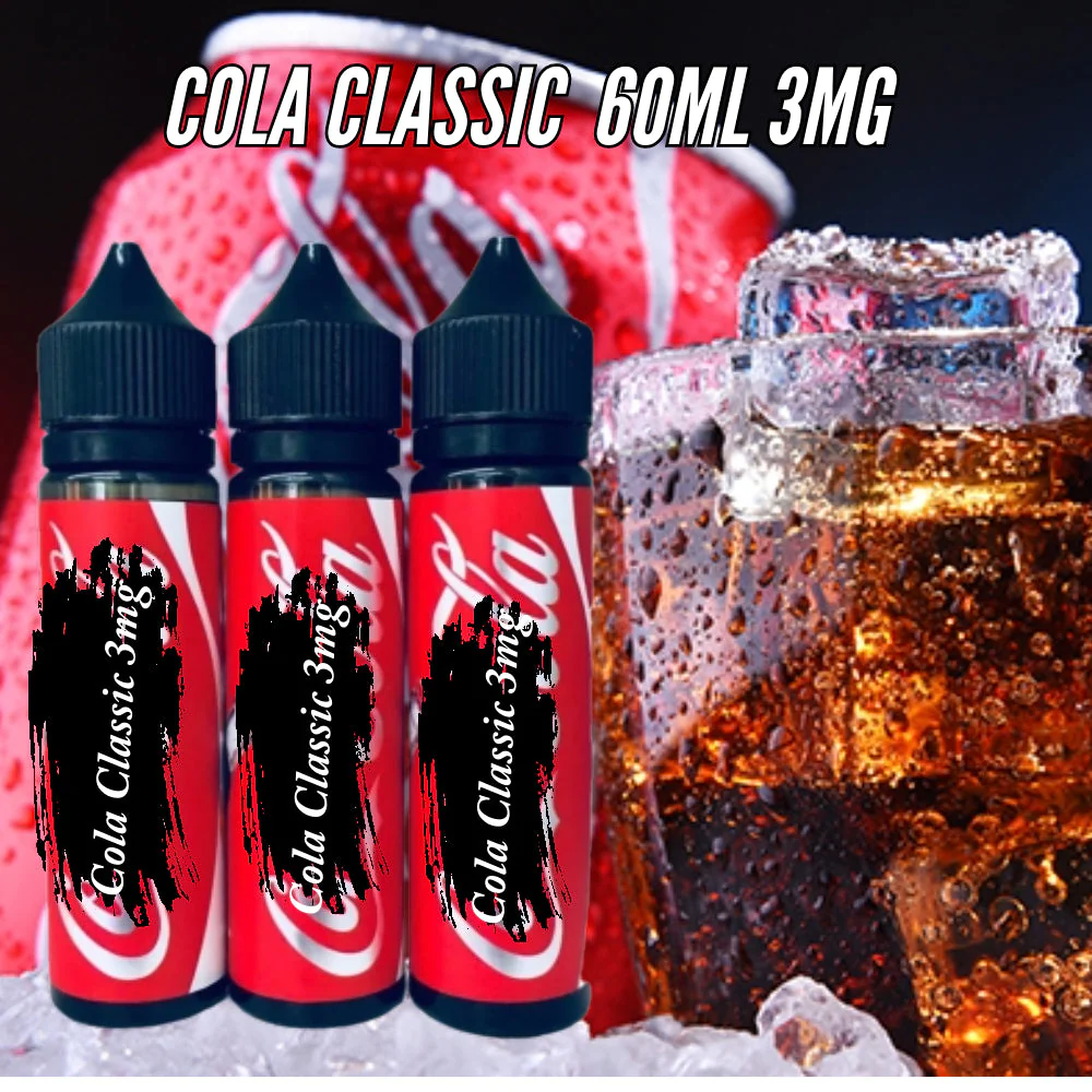 Cola Classic & Cola Ice Flavors 3MG E-liquids 60 & 120ML - Image 4