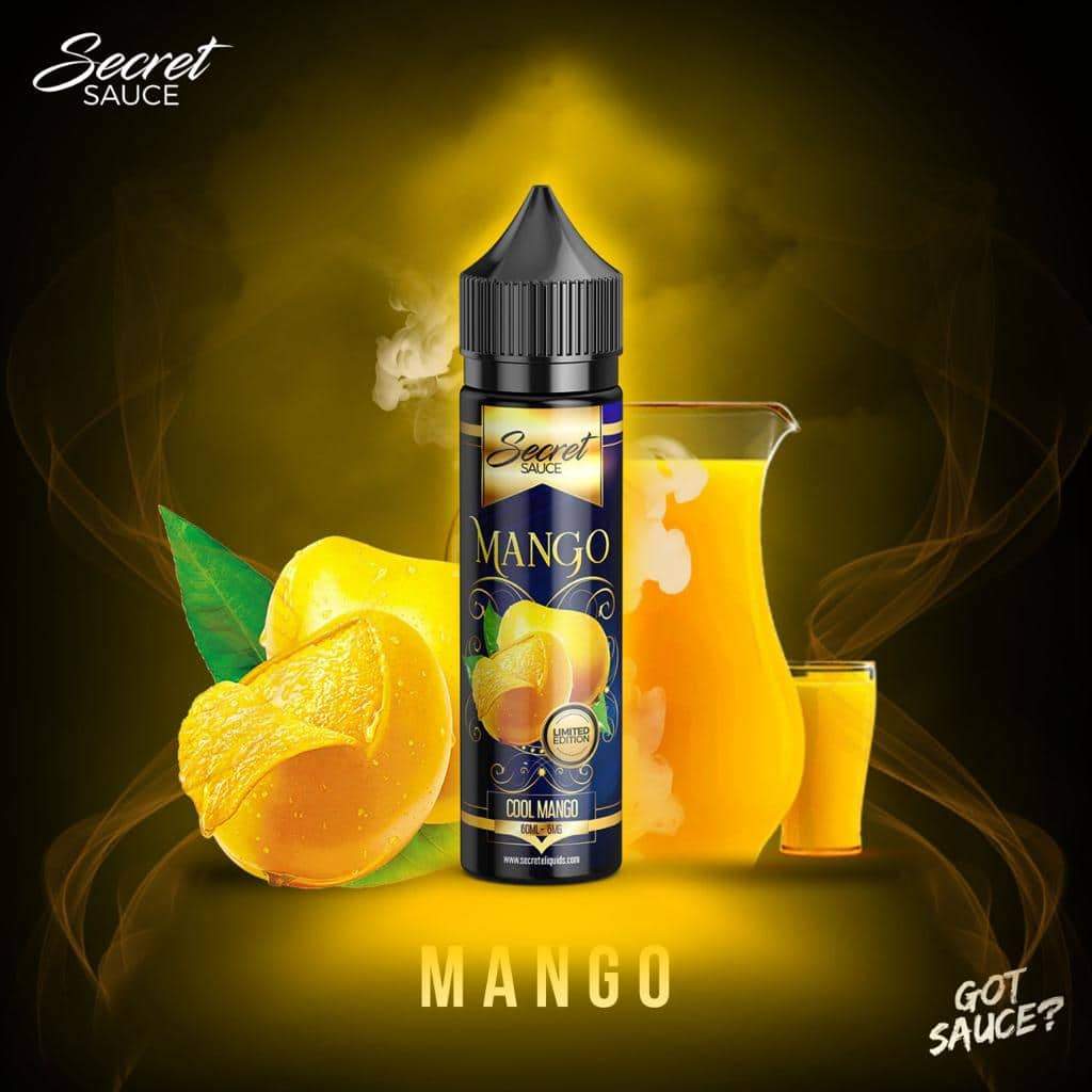 Cool Mango 60ml E liquid by Secret Sauce - Image 2