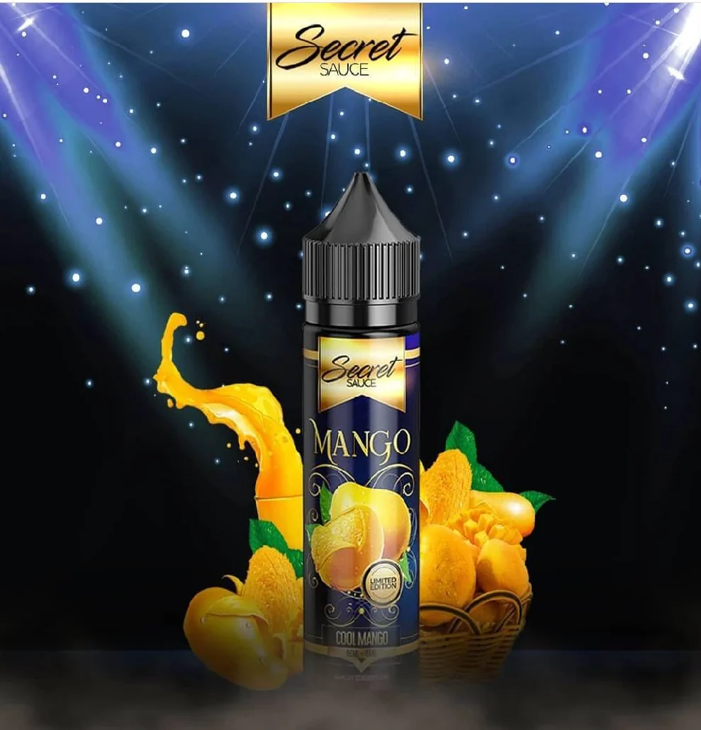 Cool Mango 60ml E liquid by Secret Sauce - Image 3