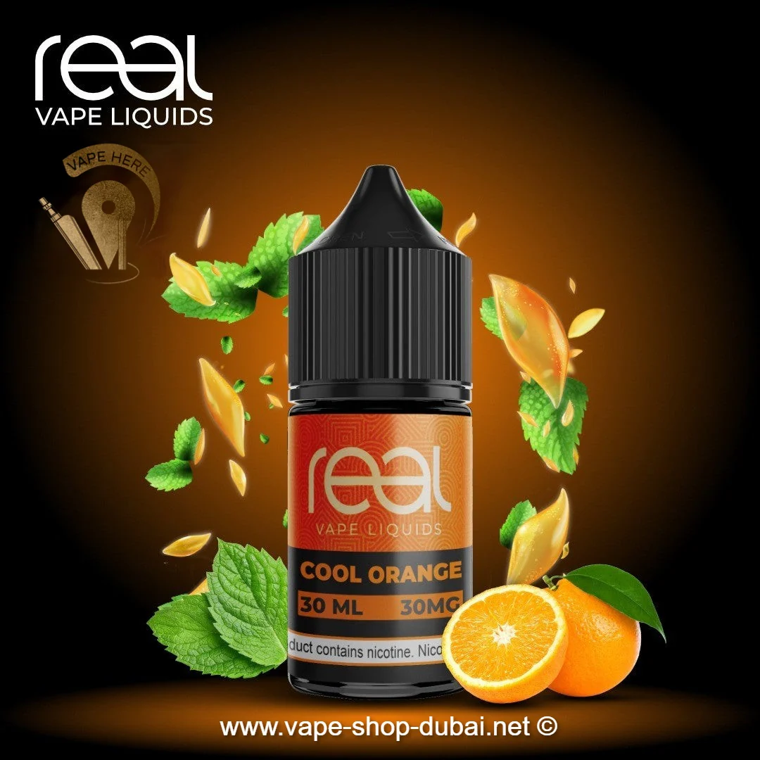 COOL ORANGE - REAL VAPE SALTNIC 30ml