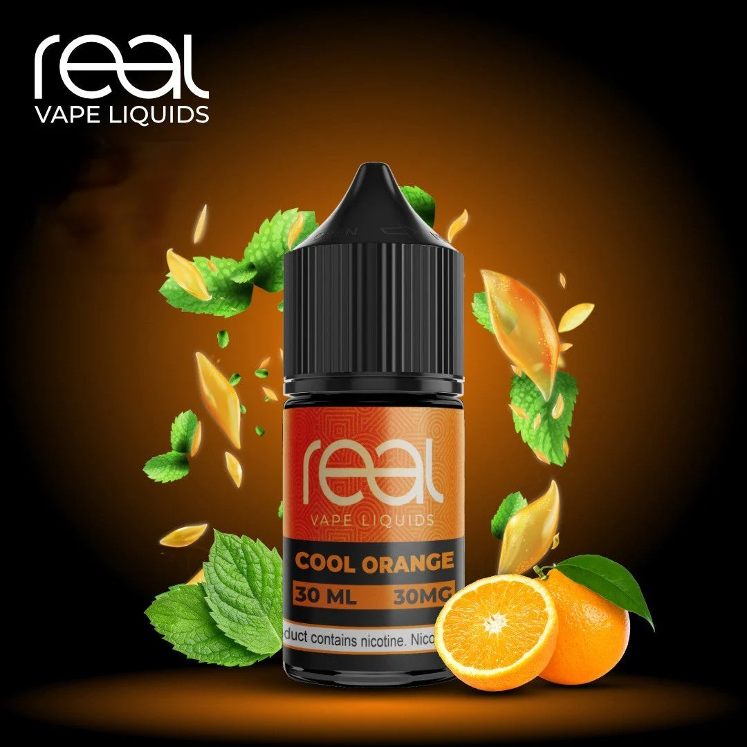 COOL ORANGE - REAL VAPE SALTNIC 30ml - Image 2
