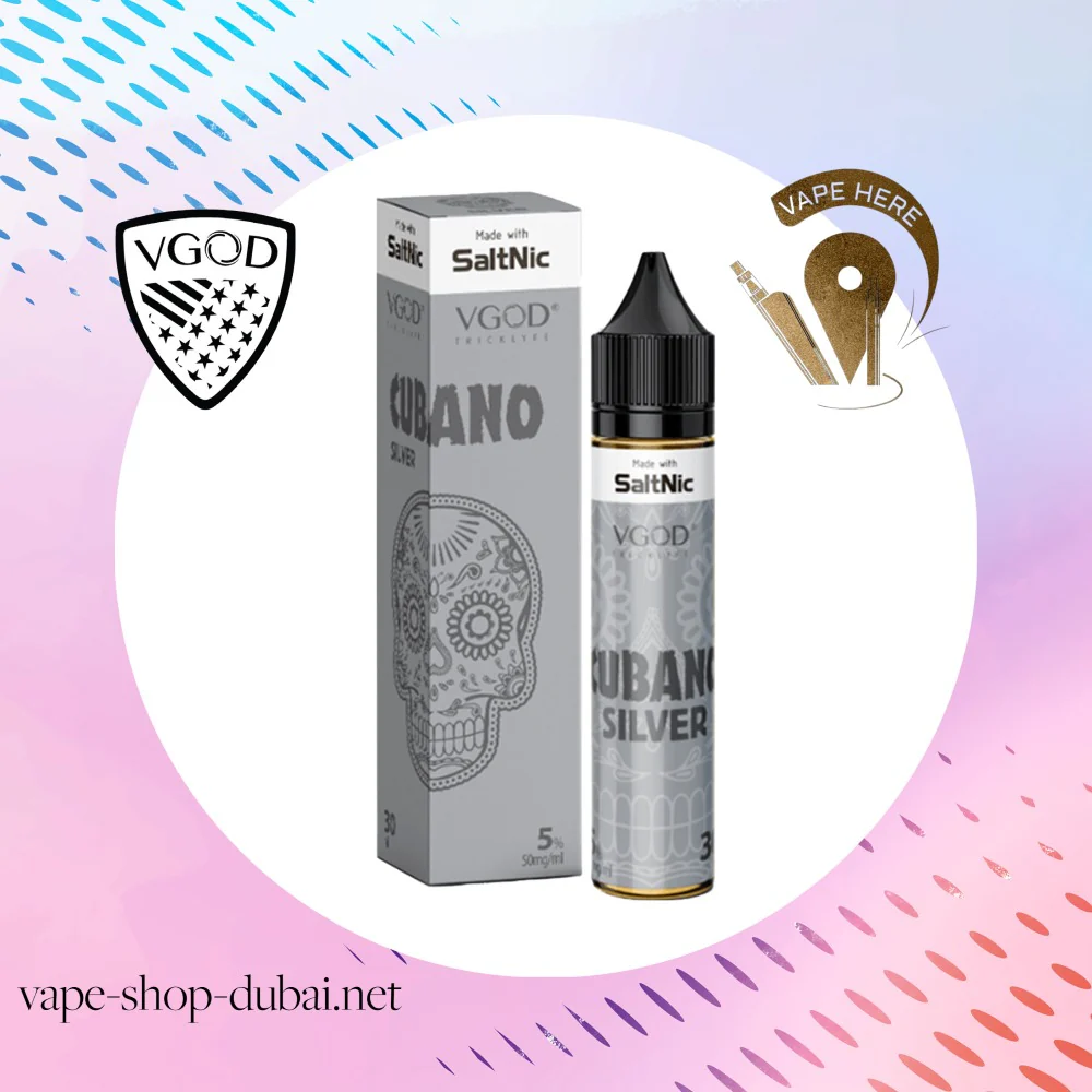 VGOD Cubano Silver Nic Salts - 30ml - Image 6