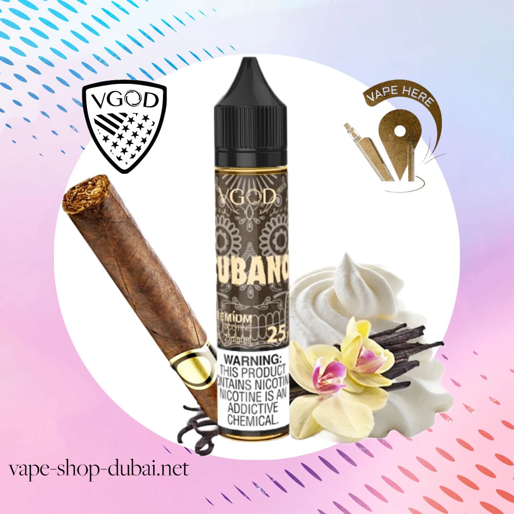 VGOD Cubano Nic Salts - 30ml - Image 5