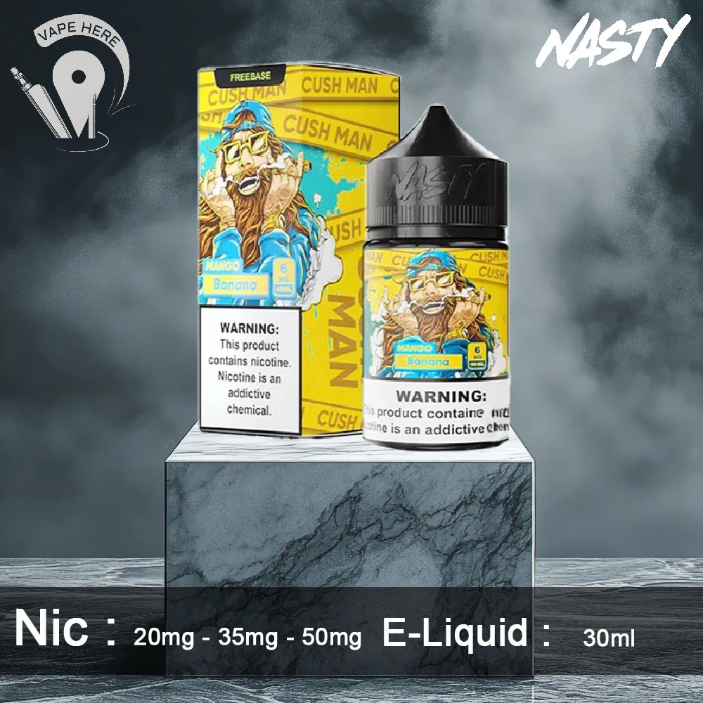 Cush Man Mango Banana - Nasty SaltNic 30ml - Image 2