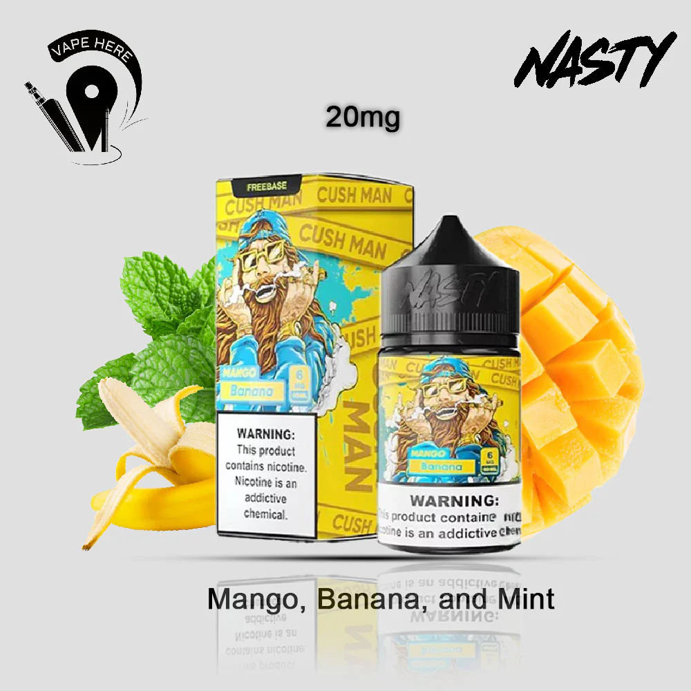 Cush Man Mango Banana - Nasty SaltNic 30ml - Image 3