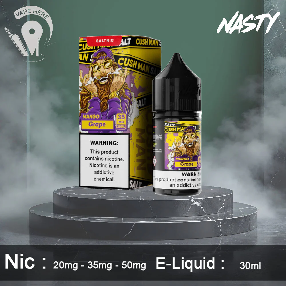 Cush Man Mango Grape - Nasty SaltNic 30ml
