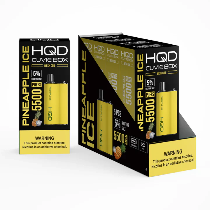 HQD Cuvie Box Disposable Vape 5500 Puffs - Image 33