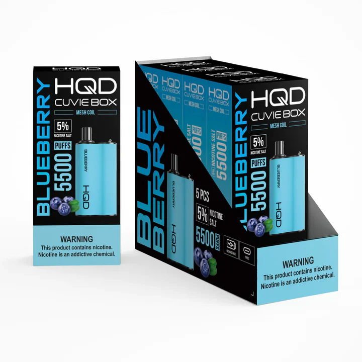HQD Cuvie Box Disposable Vape 5500 Puffs - Image 36
