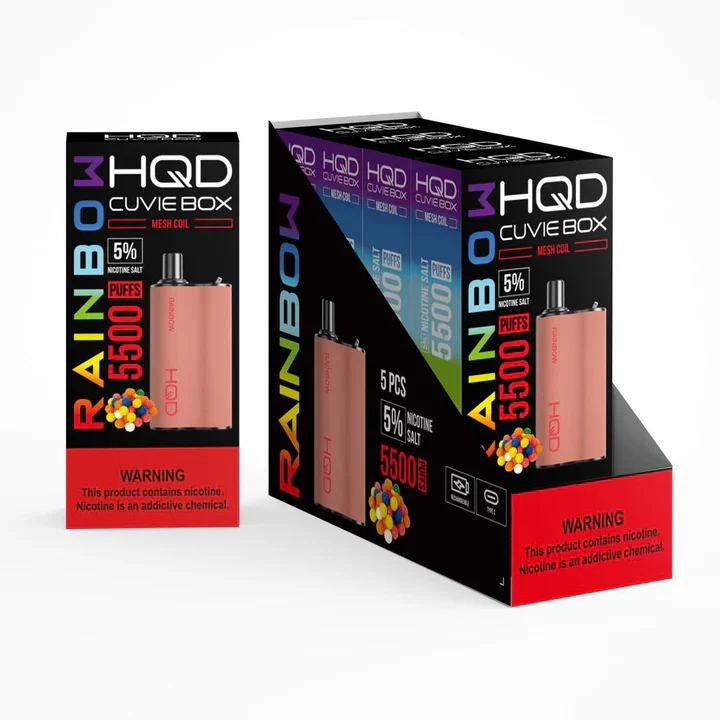 HQD Cuvie Box Disposable Vape 5500 Puffs - Image 37
