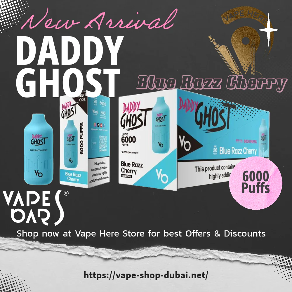DADDY GHOST 6000 PUFFS 20MG DISPOSABLE VAPE BY VAPES BARS - Image 15