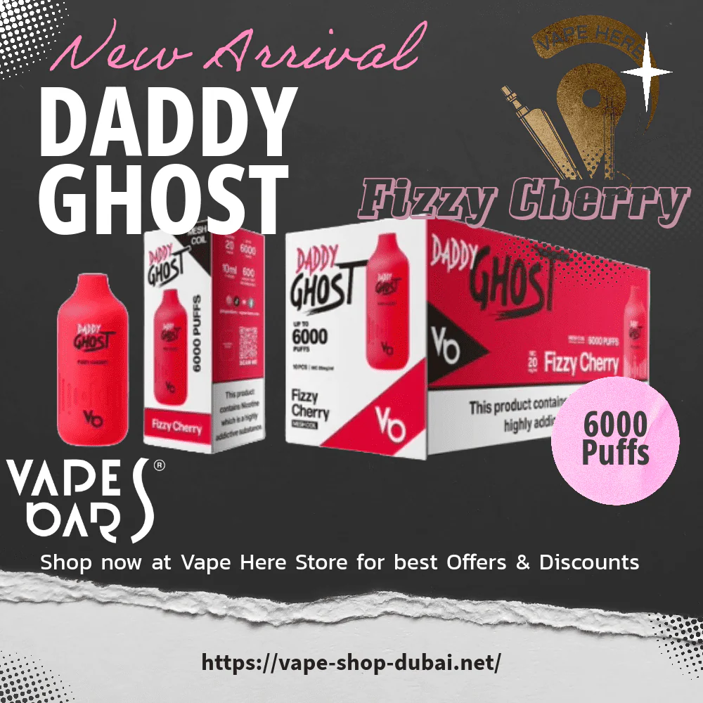 DADDY GHOST 6000 PUFFS 20MG DISPOSABLE VAPE BY VAPES BARS - Image 3