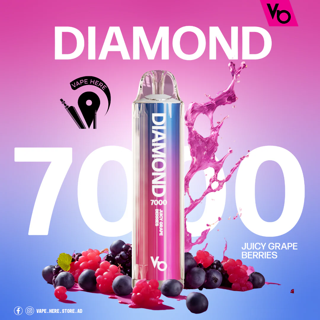 Diamond 7000 Puffs Disposable Vape 20mg by Vapes Bars - Image 10