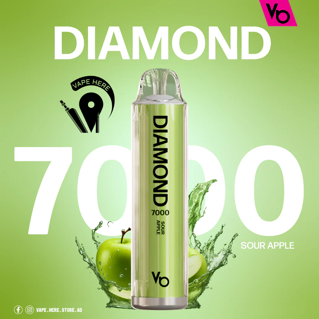 Diamond 7000 Puffs Disposable Vape 20mg by Vapes Bars - Image 14