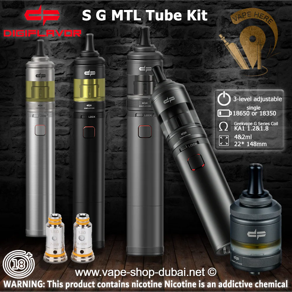 Digiflavor S G MTL Tube Kit - Image 3