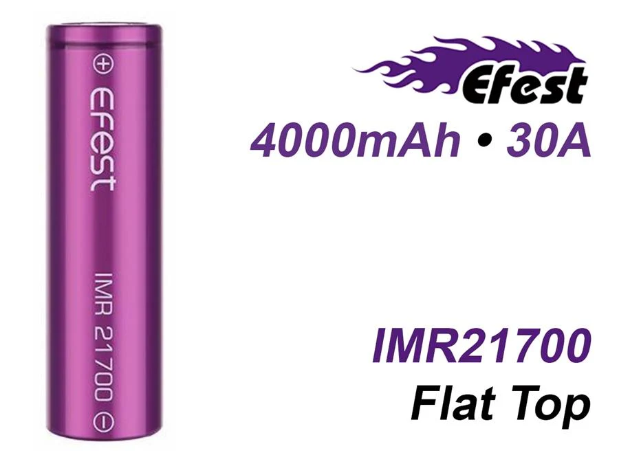EFEST 21700 4000 mAh 30A IMR BATTERY - Image 3