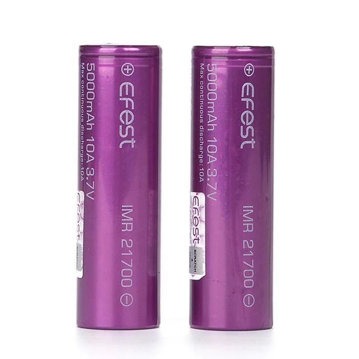 EFEST 21700 5000 mAh 10A IMR BATTERY - Image 3