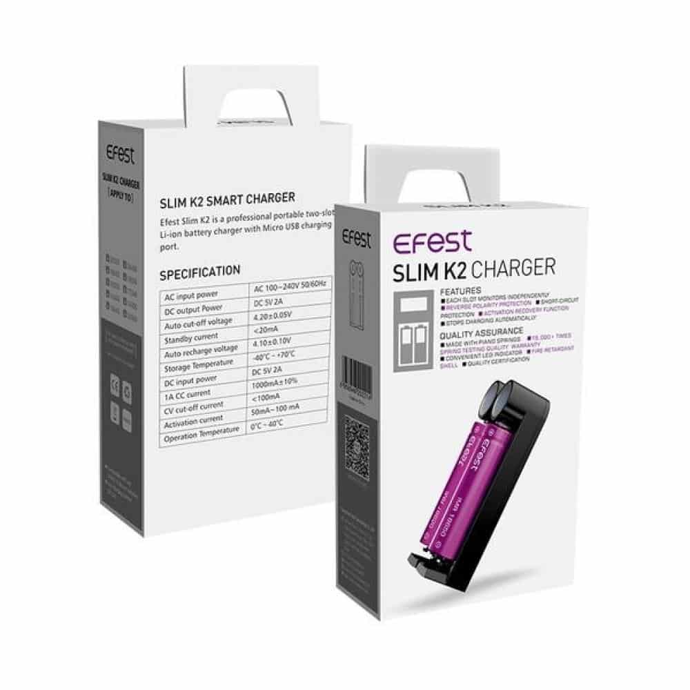 Efest Slim K2 Battery Charger - Image 5