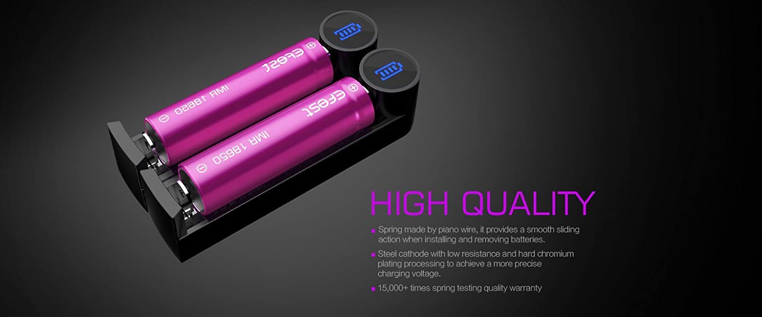 Efest Slim K2 Battery Charger - Image 6
