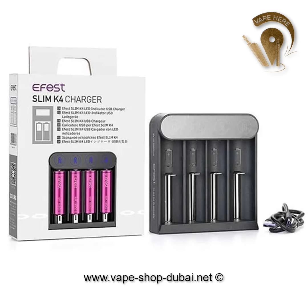 Efest SLIM K4 Battery Charger