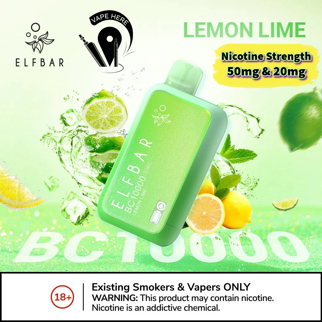 ELF BAR BC10000 PUFFS DISPOSABLE VAPE 20 & 50MG - Image 16
