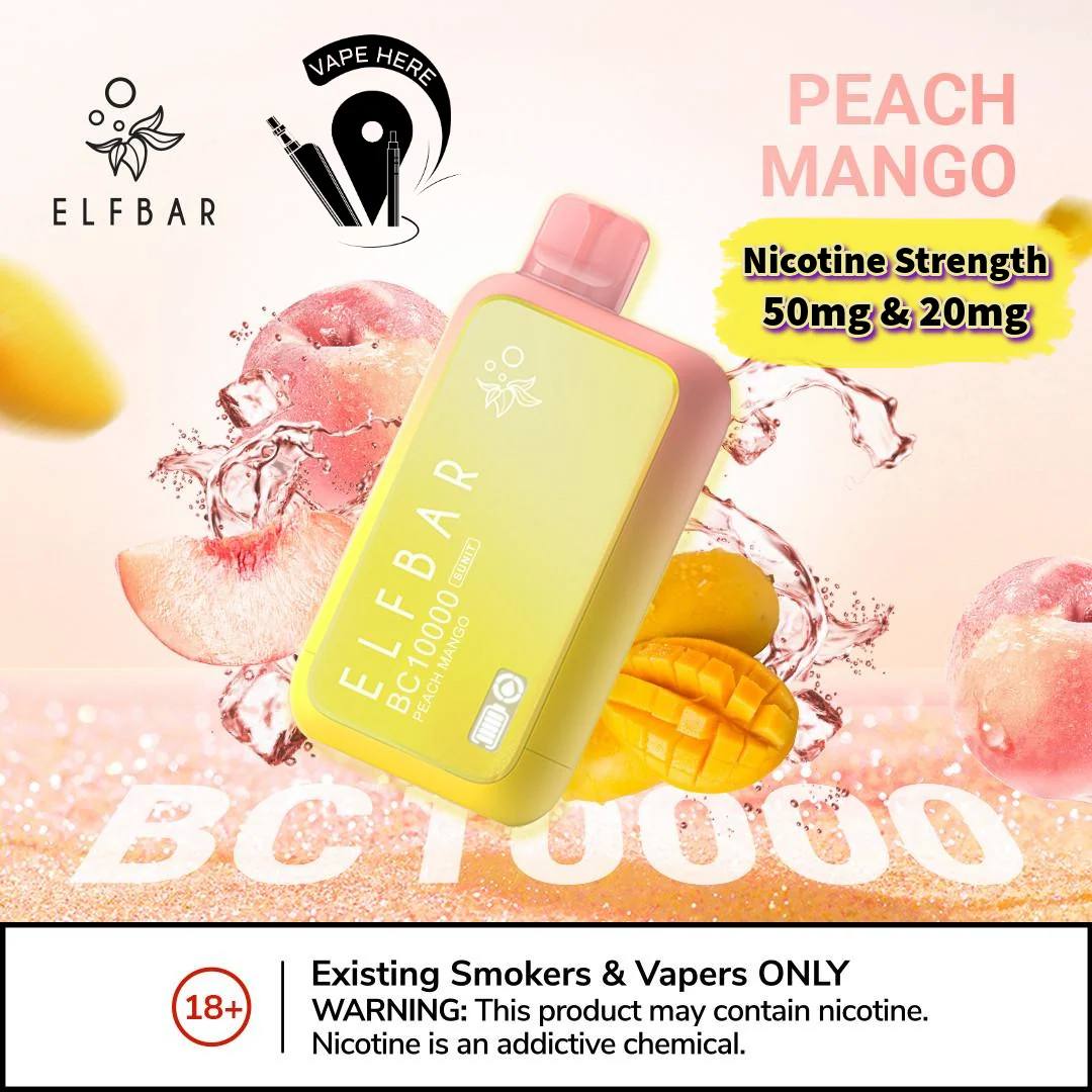 ELF BAR BC10000 PUFFS DISPOSABLE VAPE 20 & 50MG - Image 19