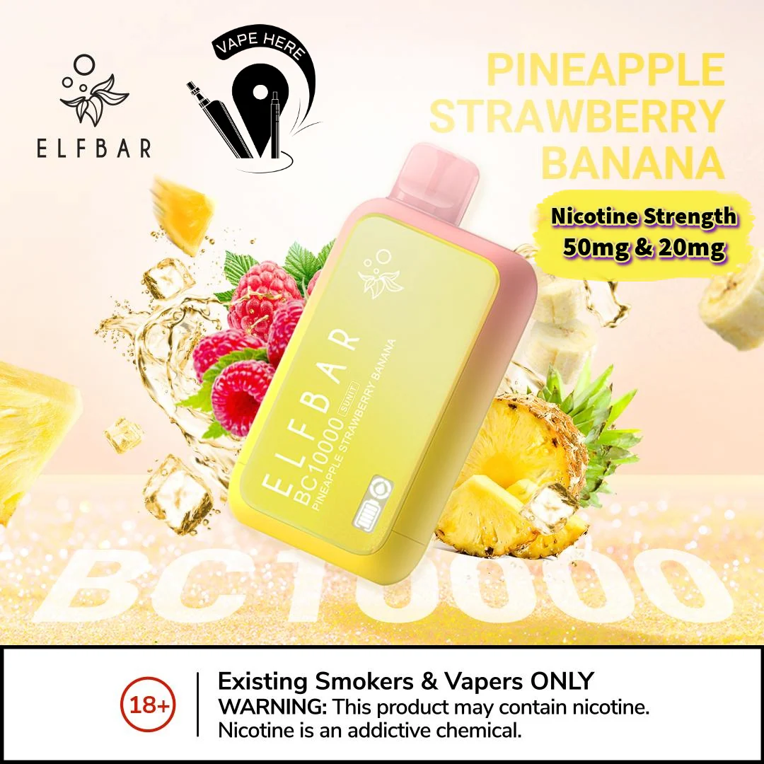 ELF BAR BC10000 PUFFS DISPOSABLE VAPE 20 & 50MG - Image 20