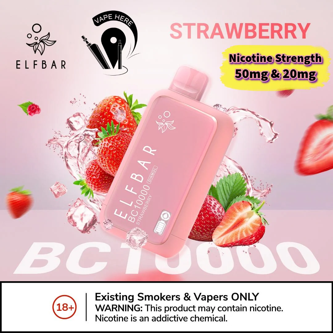 ELF BAR BC10000 PUFFS DISPOSABLE VAPE 20 & 50MG - Image 22