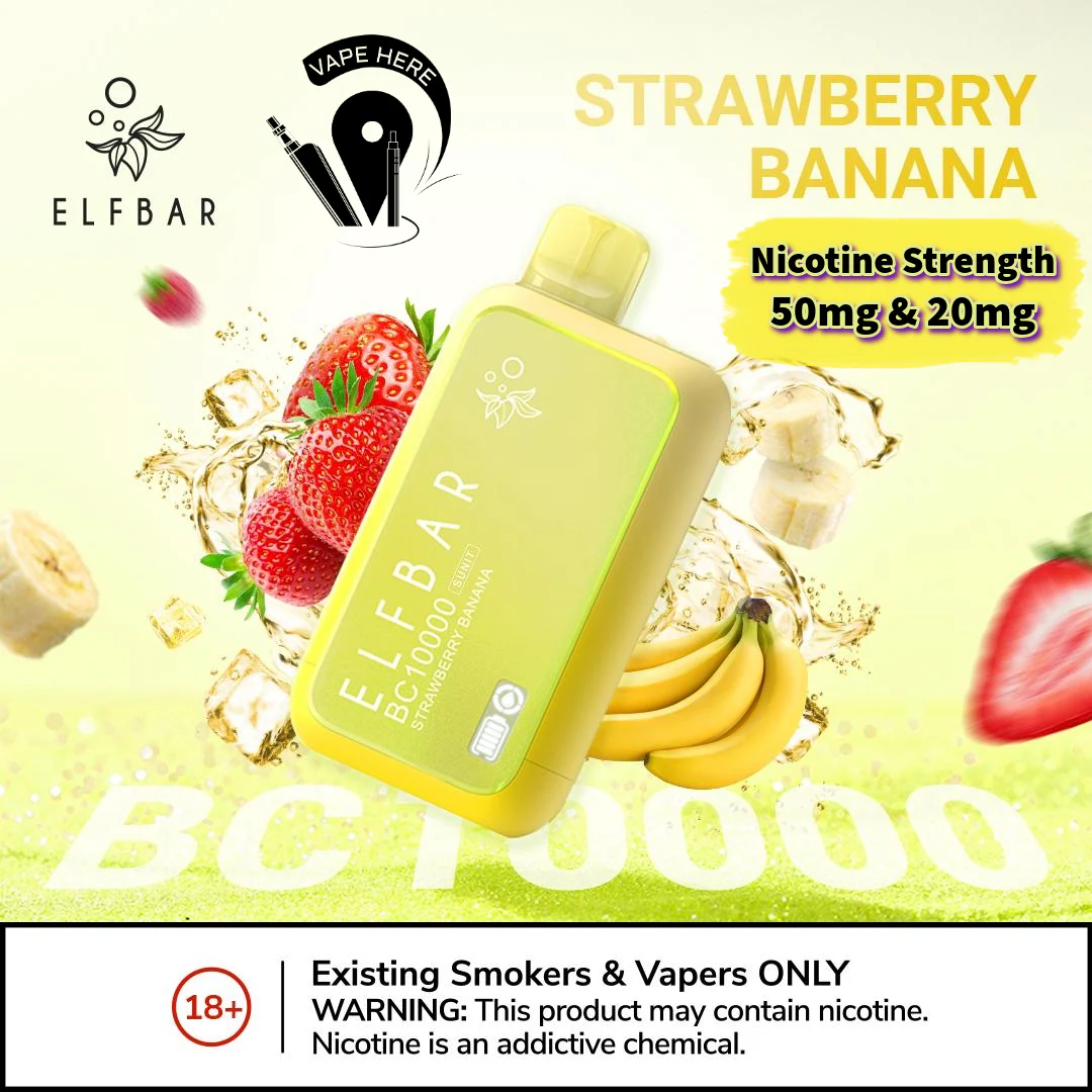 ELF BAR BC10000 PUFFS DISPOSABLE VAPE 20 & 50MG - Image 24