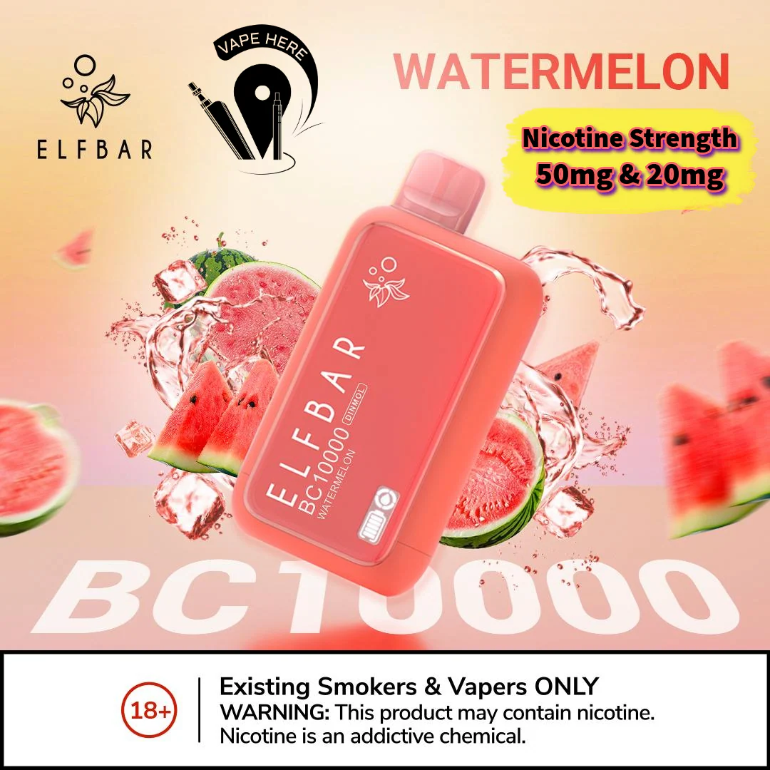 ELF BAR BC10000 PUFFS DISPOSABLE VAPE 20 & 50MG - Image 27
