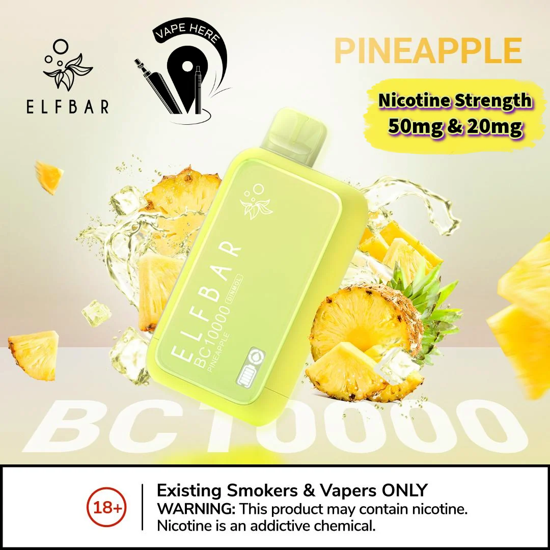 ELF BAR BC10000 PUFFS DISPOSABLE VAPE 20 & 50MG - Image 28