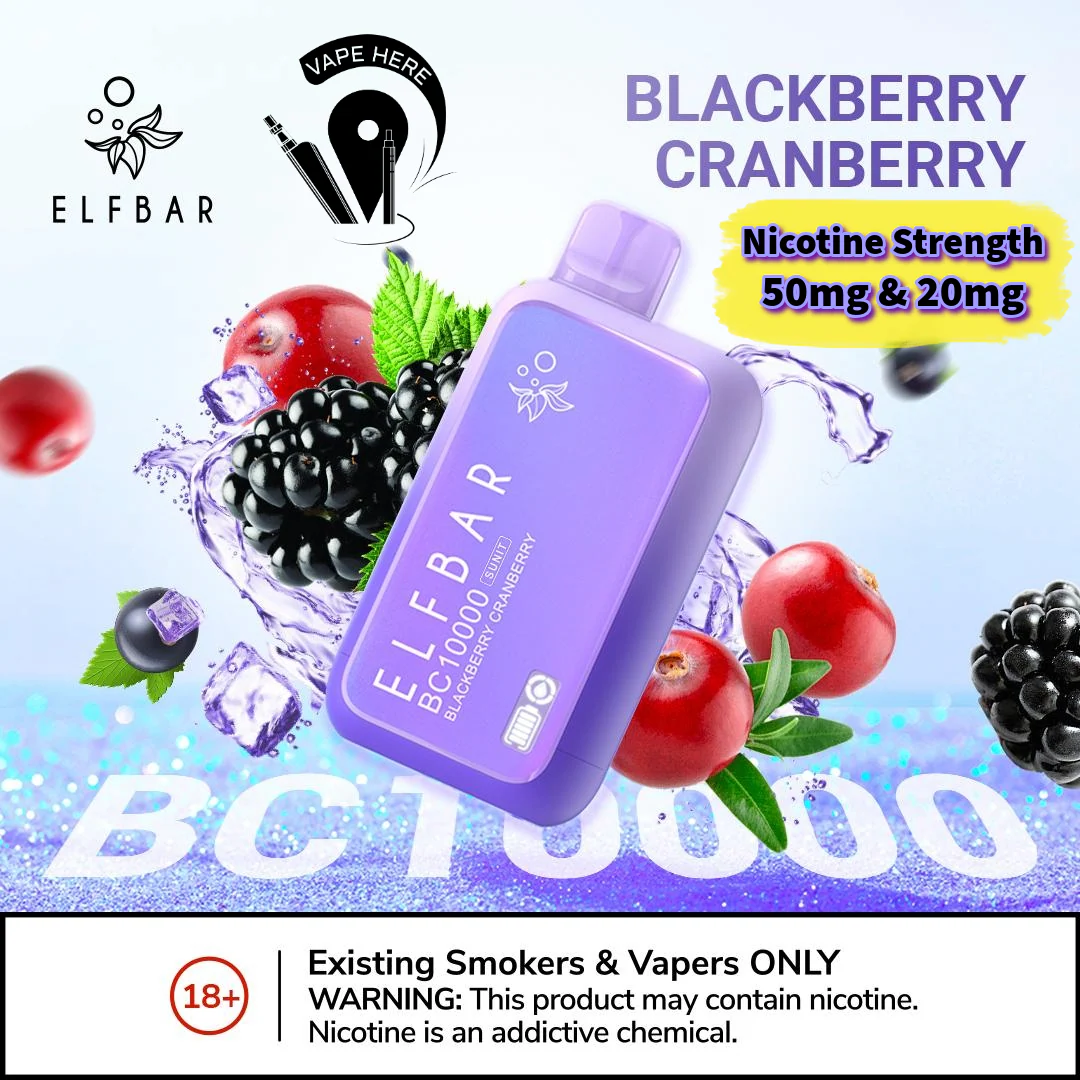 ELF BAR BC10000 PUFFS DISPOSABLE VAPE 20 & 50MG - Image 7