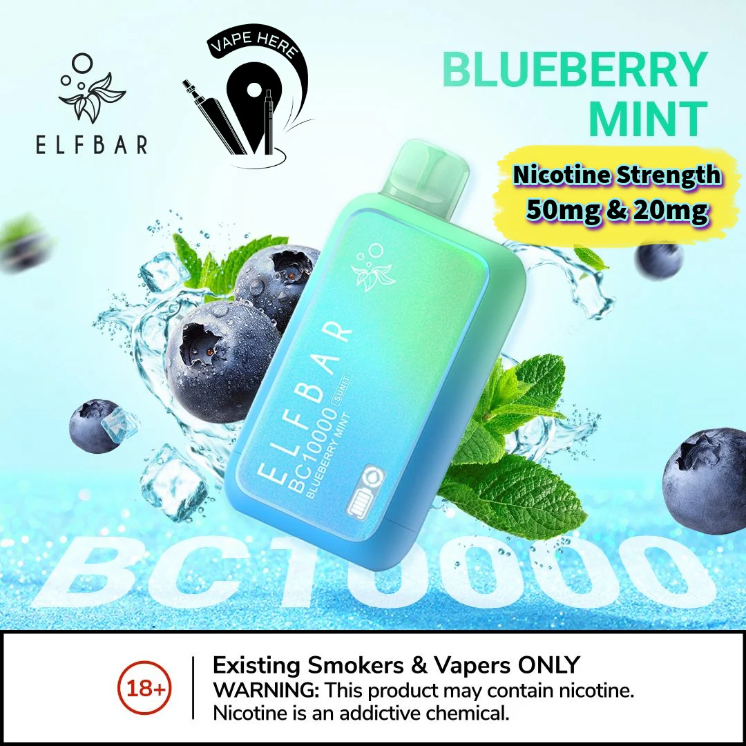 ELF BAR BC10000 PUFFS DISPOSABLE VAPE 20 & 50MG - Image 9