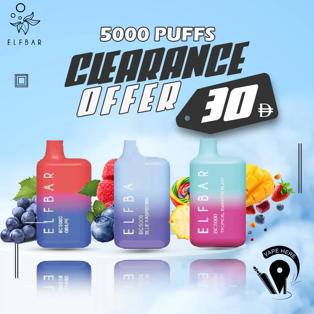 ELF Bar BC5000 Puffs Disposable Pod Device (20mg & 50mg) - Image 5